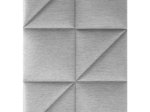 Sienų plokštė PUFFIN Simple Pt, spl. SI-KA16, 300x300x37 mm, dekoratyvinė, tekstilinė