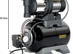 Vandens tiekimo sistema STANLEY SXGP1300XFBE, įsiurbimo gylis 8 m, kėlimo aukštis 50 m, našumas 70 l/min, galia 1300 W