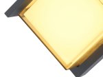Lauko šviestuvas GLOBO Jalla, LED 12W, 230V, 1214 lm, 3000K, IP54, sieninis, keturkampas, aliuminis, antracito sp., 160 x 160 x 100 mm, 34480