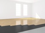 Paklotas SELIT Basic 1,6, storis 1,6 mm, 1000x20000 mm (20 m2/rul.), XPS polistirenas, išlygina nelygumus iki 0,5mm, tinka šild. grindims, 70703