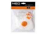 Respiratorius NEO FFP2, su vožtuvu, sulankstomi, 3 vnt., CE
