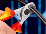 Elektrikų kabelio žirklės KNIPEX, 9516, 165mm