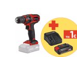 Akumuliatorinis gręžtuvas EINHELL TC-CD, 18/35 Li, Solo, 18 V, Li-ion, svoris 0,97kg, sukimo momentas 35Nm, be akumuliatoriaus ir kroviklio