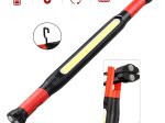 LED žibintuvėlis ENTAC EN-2058, 10 W, 700 lm, IPX4, įkraunamas su USB-C, su magnetu