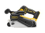 Akumuliatorinis juostinis šlifuoklis DEWALT DCW220NT-XJ, 75x533 mm, 18 V, be akumuliatorių ir kroviklio, lagamine