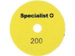 Deimantinis šlifavimo diskas SPECIALIST+, 125 mm x 22,2 mm x 1,5 mm, 200P