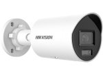Išmanioji lauko kamera HIKVISION DS-2CD2046G2H-IU, objektyvas 2,8 mm, kryptinė vaizdo stebėjimo kamera, 4 MP, 40 m IR, IP67, palaiko microSD iki 256 GB, baltos sp.