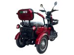 Elektrinis triratis EKOMOTO M20, raudonas, 20 Ah švino rūgšties baterija