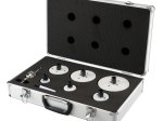 Gręžimo karūnų rinkinys elektrikams MAKITA EZYCHANGE Bi-Metal, 35,44,54,76,95,114 mm