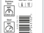 Grąžtas metalui BOSCH HSS-Co, DIN 338, 4,8 × 52 × 86 mm