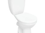Klozetas KOLO Idol, pastatomas, dvigubas nuleidimas 3/6 L, horizontalus nuotakas, PP dangtis, 19026000