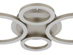 Pakabinamas LED šviestuvas GLOBO Loretta, 40W, 230V, 3000-6500K, 2646lm, šampano spalvos, atminties funkcija, 530 x 355 x 61 mm, 48039-40CO