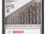 Grąžtų metalui rinkinys BOSCH Robust Line, 1,5-6,5 mm, 13 vnt.