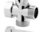 Ventilis skalbimo mašinai FERRO Z250, trieigis su prailginimu, 3/4" , Z250