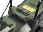 Akumuliatorinė vejapjovė HERVIN BATTERY GY215004, 20 V, darbinis plotis 320 mm, 30-60 mm, surinkimo krepšys 25 l, stumiama, be akumuliatoriaus ir kroviklio