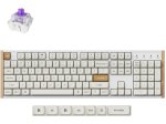 Belaidė žaidimų klaviatūra KEYCHRON K10 HE, 100% mechaninė, baltos sp., K10H-Q1