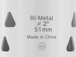 Bimetalinė gręžimo karūna BOSCH, 51 mm