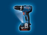Akumuliatorinis smūg. gręžtuvas BOSCH Professional GSB 18 V-65, 18 V, komplekte 2 x 5,0 Ah akumuliatoriai ir kroviklis, lagaminas, 06019N3303