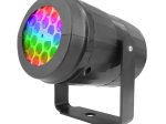 LED šviestuvas - lazeris, judantys kalėdiniai paveikslėliai, 4 W, 230 V, RGB, 110x110 mm, LA0311