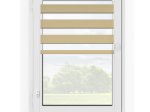 Ritininė užuolaida MARDOM Click Day & Night, 57 x 150 cm, latte spalvos