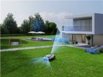 Vejos robotas Ecovacs GOAT A3000 LiDAR PRO, LiDAR navigacija, SmartEdge, Balta/Juoda