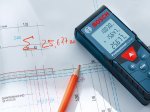 Lazerinis atstumų matuoklis BOSCH Professional GLM 40, BG 2x1,5 V, 0601072900
