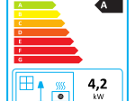 Dujinis infraraudonųjų spindulių šildytuvas DAY, maks. galia 4,2 kW, rekomenduojama plotui 20-80 m2