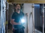 LED prožektorius pastatomas BRENNENSTUHL Spot 10, 10/15W, 1500lm, 6500K, IP54, įkraunamas