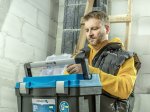 Liemenė HOGERT WORKWEAR Wied, 100% poliesteris, grafito spalva, L (52) dydis