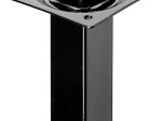 Baldų koja HETTICH, reguliuojama, juoda spl., 100x25x25 mm, 1376
