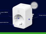 Išmanusis kištukinis lizdas DELTACO SMART HOME SH-P01E16, WiFi, valdomas su programėle, turi laikmačio funkciją