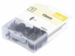 Dekoratyvinės vinys SUKI, 10 x 13 mm, bronzos sp., 35 vnt.