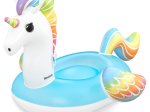 Pripučiamas plaustas BESTWAY Supersized Unicorn Ride-On, vienvietis, 2,24x1,64 m, 41113