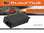 Įtampos keitiklis ALBURNUS 85797, su USB jungtimi, 12V/220V, 1X220V