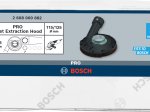 Apsauginis gaubtas su nusiurbimu BOSCH, 115/125 mm