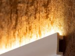 Apdailos juostelė/grindjuostė HOMESTAR Classic Cu Led, spl. balta, 60x20x2000 mm, 61000