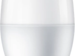 LED lempa PHILIPS, 5W (=40W), E14 B35 žvakė, 220-240V, 2700K, matinė, 470 lm, 15.000 val.