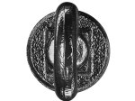 Laikiklis su kilpa RUSTICLINE, 3/4", RT-78, juodos sp., 2 vnt.