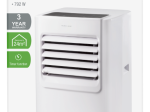 Mobilus oro kondicionierius NORDIC HOME AC-510, 792W, 7000 BTU/h, trys režimai, baltos sp.