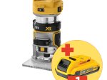Akumuliatorinė freza DEWALT DCW600N-XJ, 18 V, 8 mm, be akumuliatorių ir kroviklio