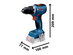 Akumuliatorinis suktuvas BOSCH Professional GSR 18 V-65 SOLO, 18 V, be akumuliatoriaus ir kroviklio, 06019N3200