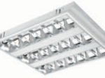 Liuminescencinis šviestuvas ORRO Grille, 3 x 14 W Z/A IP-20, T5, su 3 el. balastais, 600 x 600 mm