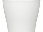 Kambarinis plastikinis vazonas SCHEURICH Bianco (328/15), baltos sp., skersmuo 15 cm.